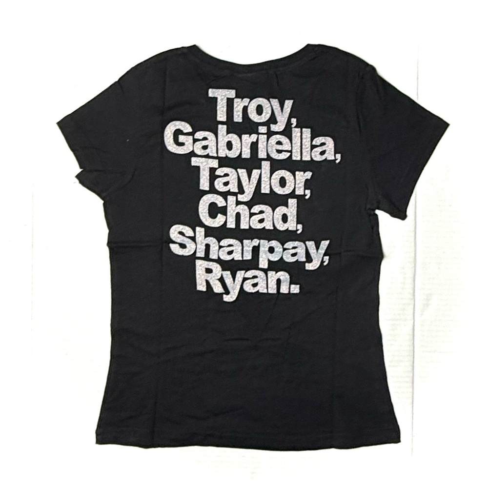 Disney High School Musical Youth Girls Size Large Black 2006 Teen Movie Graphic - Picture 5 of 7